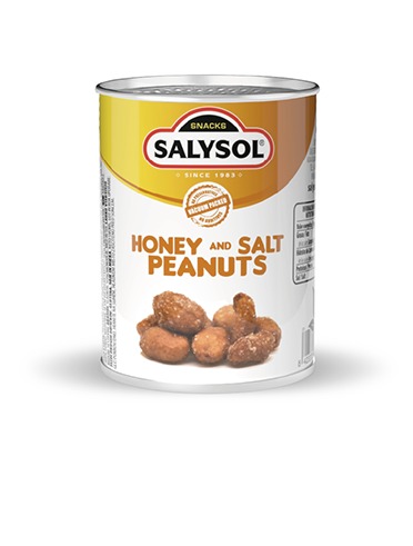 HONEY & SALT PEANUTS SALYSOL 100G (LF014)